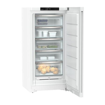 Congelator Liebherr FNc 6625 Plus, NoFrost, 70 cm, 260 l, Display Tactil, SpaceBox, VarioSpace, Clasa C, Alb