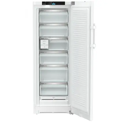 Congelator Liebherr FNb 505i Prime, NoFrost, 60 cm, 238 l, SmartDeviceBox integrat, EasyTwist-Ice, SuperFrost, Clasa B, Alb