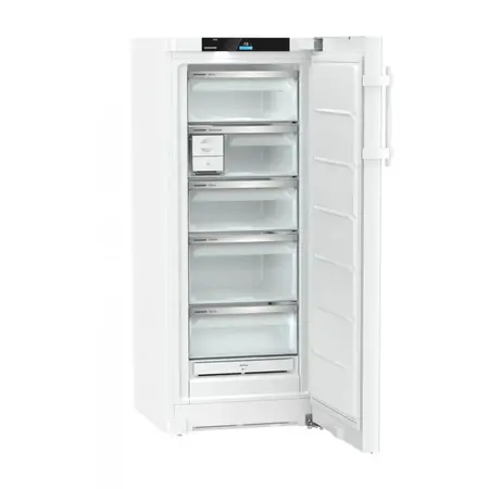 Congelator Liebherr FNc 467i Peak, NoFrost, 60 cm, 199 l, SmartDeviceBox integrat, EasyTwist-Ice, SuperFrost, Clasa C, Alb