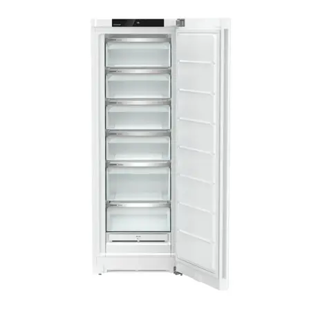 Congelator Liebherr FNe 5006 Pure, NoFrost, 60 cm, 238 l, Display Tactil, VarioSpace, SuperFrost, Clasa E, Alb