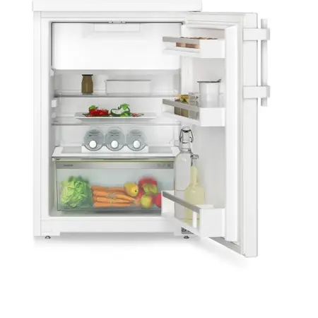Minibar Liebherr Rdi 1621 Plus, sertar EasyFresh, 125 l, 60 cm, SuperCool, Touch Control, Lumina LED, SmartDeviceBox, Clasa D, Alb