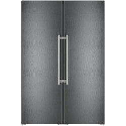 Side by side Liebherr XRFbs 5295 Peak BioFresh, Clasa D, 665 L, IceMaker, Iluminare LED, H 185.5 cm, Negru