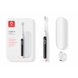 Set periuta de dinti smart sonica Oclean X Lite, Functii: Motor Maglev 72,000 miscari/min, 5 moduri, 65 dB, Gri