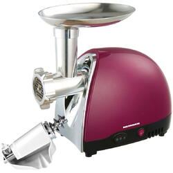 Heinner Masina de tocat MG1500TA-BG, 1600 W, Accesoriu pentru rosii si carnati, Cutit inox