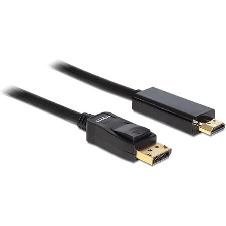 Cablu Displayport (M) -> HDMI (M) 2m gold