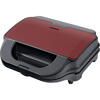 Sandwich maker Heinner SM-2H900BKS, 900 W, placi XL, 2 placi detasabile antiadezive: waffle, grill