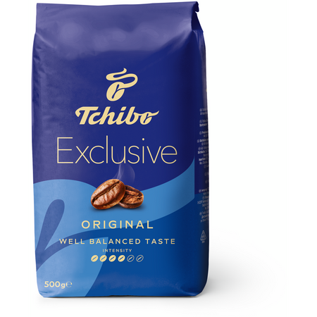 Cafea boabe Tchibo Exclusive, 500g