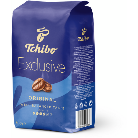 Cafea boabe Tchibo Exclusive, 500g
