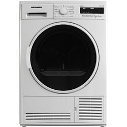 Uscator de rufe cu condensare Heinner HCD-V10F4B, 10kg, Clasa B, 15 programe, Display LED, Program rapid camasi 12 min, Program expres 29 min, Program Baby Care, Lumina cuva, Blocare acces copii, Alb