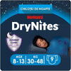 Scutece chilotel pentru noapte Huggies DryNites 8-15 yrs, Boy, 27-57kg, 9 buc
