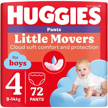 Scutece chilotel Huggies Virtual Pack 4, Boy, 9-14 kg, 72 buc