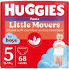 Scutece chilotel Huggies Virtual Pack 5, Boy, 12-17 kg, 68 buc