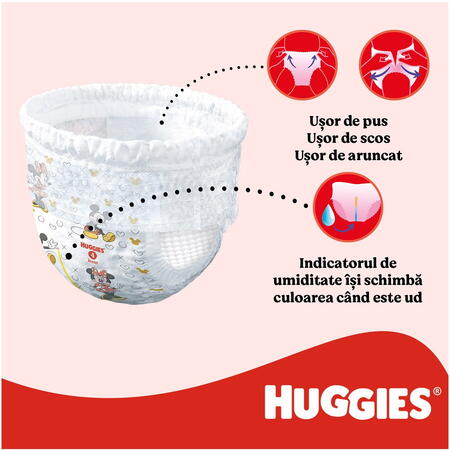 Scutece chilotel Huggies Virtual Pack 5, Boy, 12-17 kg, 68 buc