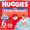 Pachet Scutece chilotel Huggies Pants Mega pack Nr 6, Boy, 15-25 kg, 88 buc