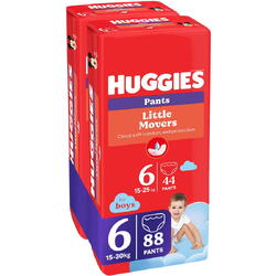 Pachet Scutece chilotel Huggies Pants Mega pack Nr 6, Boy, 15-25 kg, 88 buc