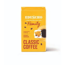 Tchibo Cafea macinata EDUSCHO Family, cafea prajita si macinata, 1 kg