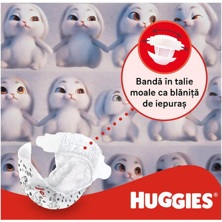 Scutece Huggies Ultra Comfort Jumbo 3, 4-9 kg, 56 buc