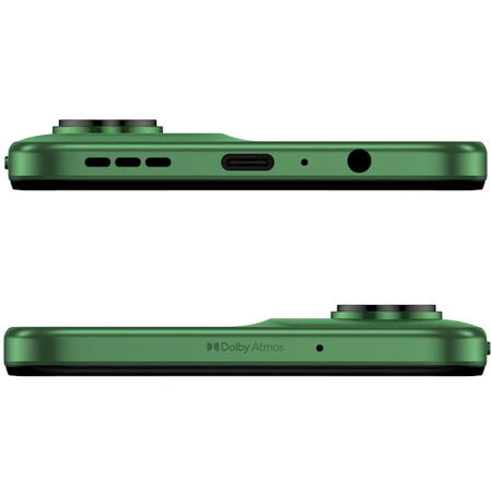 Telefon Motorola Moto g35, Dual SIM, 128GB, 8GB RAM, 5G, Leaf Green