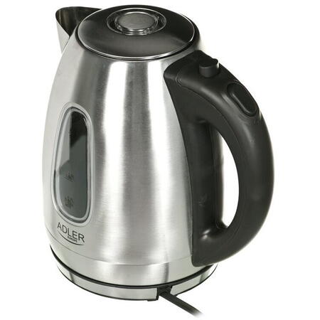 Fierbator electric Adler AD1223, 2000W, 1.7l, Argintiu