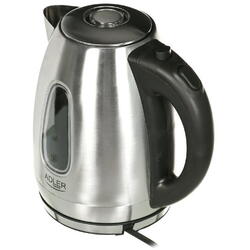Fierbator electric Adler AD1223, 2000W, 1.7l, Argintiu