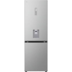 Combina frigorifica LG GBV7172DPY, 343 l, No Frost, LINEARCooling, Door Cooling, Dispenser apa, WIFI, Clasa D, H 186 cm, Argintiu
