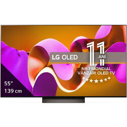 Televizor LG OLED evo 55C42LA, 139 cm, Smart, 4K Ultra HD, 100Hz, Clasa G (Model 2024)