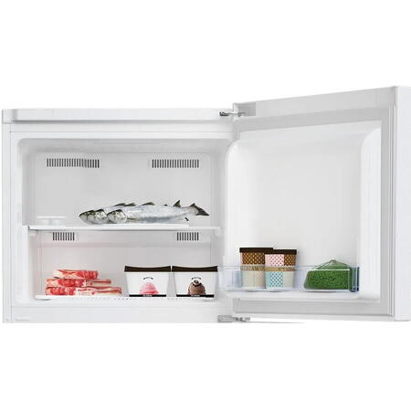 Frigider cu doua usi Beko RDNE350K40WN, 313 l, NeoFrost Dual Cooling, HarvestFresh, Compresor ProSmart Inverter, Clasa E, H 172 cm, Alb