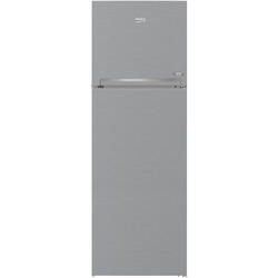 Frigider cu doua usi Beko RDNE350K40XBN, 313 l, NeoFrost Dual Cooling, HarvestFresh Compresor ProSmart Inverter, Clasa E, H 172 cm, Metal Look
