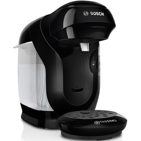 Espressor Bosch Tassimo Style TAS112E, 1400W, 3.3 bar, 0.7l, Autocuratare si decalcifiere, capsule, Negru