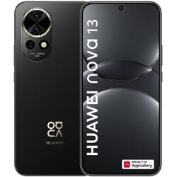 Telefon mobil Huawei nova 13, Dual SIM, 12GB RAM, 256GB, Black