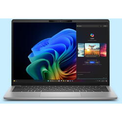 Laptop DELL 14'' Latitude 5455, FHD+, Procesor Qualcomm Snapdragon X Plus X1P-64-100, 16GB LPDDR5X, 512GB SSD, Qualcomm Adreno, Win 11 Pro, 3Yr ProSupport