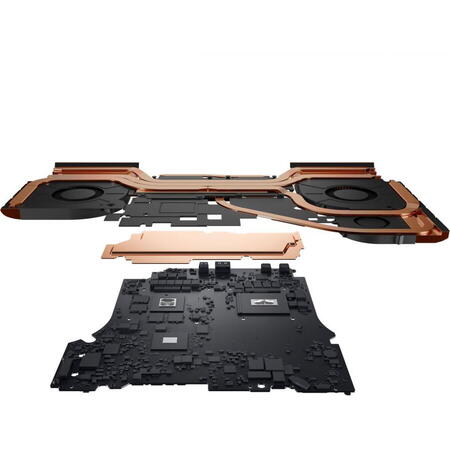 Laptop Dell AlienWare M18 R2 AWM18R2I9648RTXWP, 18 inch 2560 x 1600, Intel Core i9-14900HX 24 C / 32 T, 2.2 GHz - 5.8 GHz, 36 MB cache, 64 GB DDR5, 2 TB SSD, Nvidia GeForce RTX 4090, Windows 11 Pro