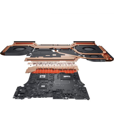 Laptop Dell AlienWare M18 R2 AWM18R2I9648RTXWP, 18 inch 2560 x 1600, Intel Core i9-14900HX 24 C / 32 T, 2.2 GHz - 5.8 GHz, 36 MB cache, 64 GB DDR5, 2 TB SSD, Nvidia GeForce RTX 4090, Windows 11 Pro