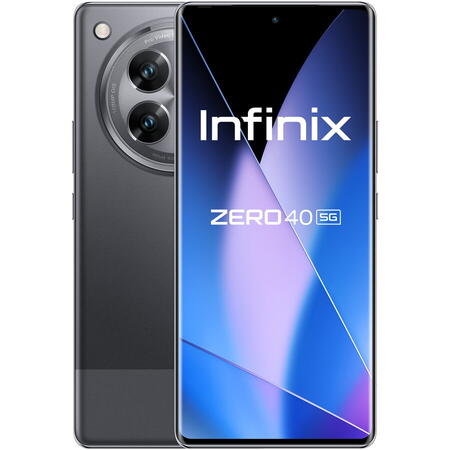 Telefon mobil INFINIX ZERO 40, 12GB RAM, 512GB, 5G, Black