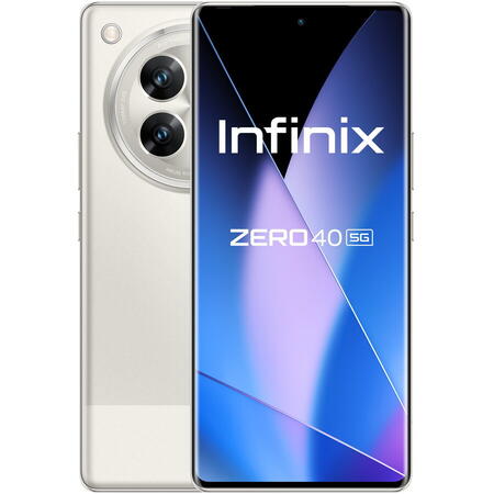 Telefon mobil INFINIX ZERO 40, 12GB RAM, 512GB, 5G, Titanium