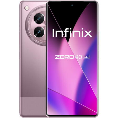 Telefon mobil INFINIX ZERO 40, 12GB RAM, 512GB, 5G, Violet