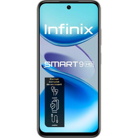 Telefon mobil INFINIX SMART 9 HD X6532C, 4GB, 64GB, 4G, NEO TITANIUM