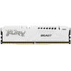 Memorie Kingston FURY Beast White 64GB DDR5 6400MHz CL32 Dual Channel Kit