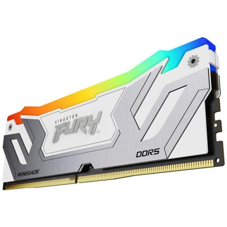 Memorie Kingston FURY Renegade White RGB 48GB DDR5 8400MHz CL40 Dual Channel Kit