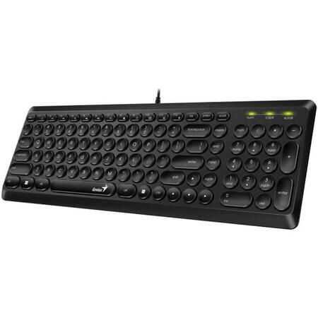 Tastatura Genius SlimstarQ200 cu fir, ng