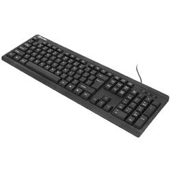Tastatura cu fir Tellur US layout, negru