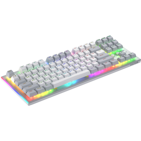 Tastatura mecanica Hator Gravity TKL alb