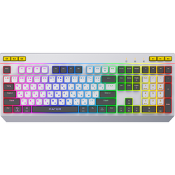 Tastatura mecanica Hator Icefall alb