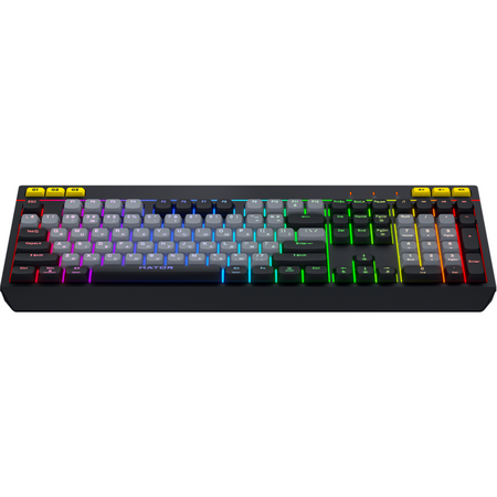Tastatura mecanica Hator Icefall alb-ng