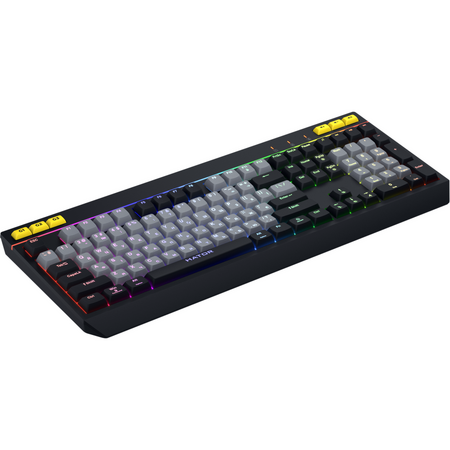 Tastatura mecanica Hator Icefall alb-ng