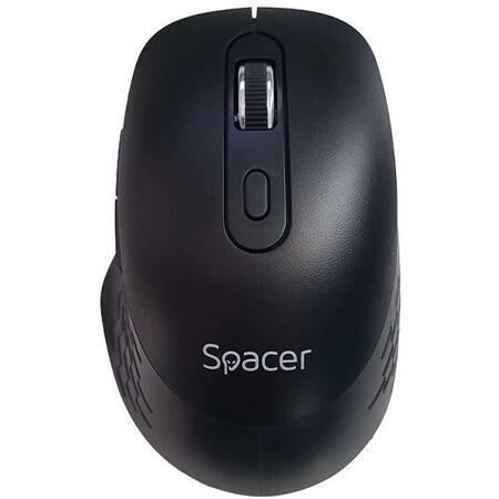 Mouse Spacer wireless, 1600DPI, negru