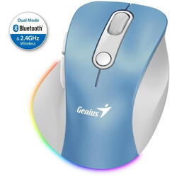 Mouse Genius Ergo 9000S 2400 DPI, albastru