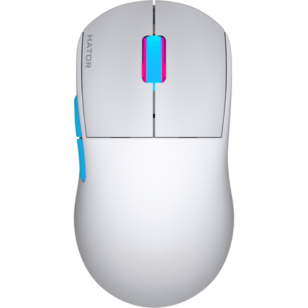 Mouse wireless Hator Quasar 2 Pro, alb-a