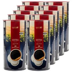 Set 10 x Cafea paduri Amaroy Pads Extra, compatibile Senseo, 200 buc, 144 g