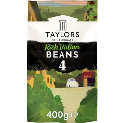 Cafea boabe Rich Italian, Taylors of Harrogate, 100% Arabica, 400 g